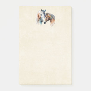Post-it® Beaux Chevaux de Style Western Boho