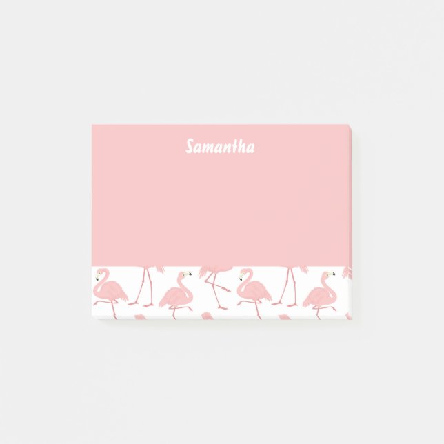 Post-it® Beaux Flamants roses (Devant)