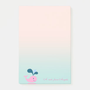 Post-it® Bébé baleine adorable mignon
