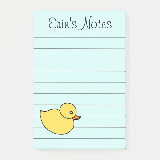 Post-it® Bébé Canard à faire Liste Publier des notes (Devant)