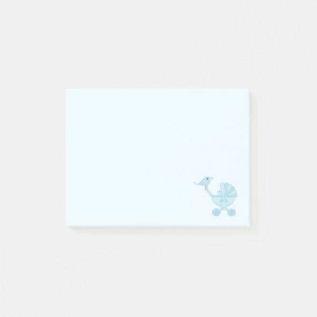 Post-it® Bébé et mammy Bluebirds Nursery (Devant)