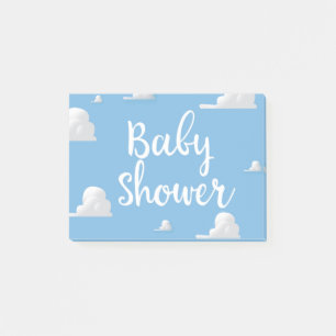 Post-it® Bébé Fête Nuages Blancs Gonflés