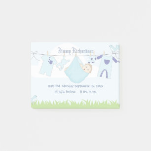 Post-it® Bébé mignon ligne de vêtements pour garçon
