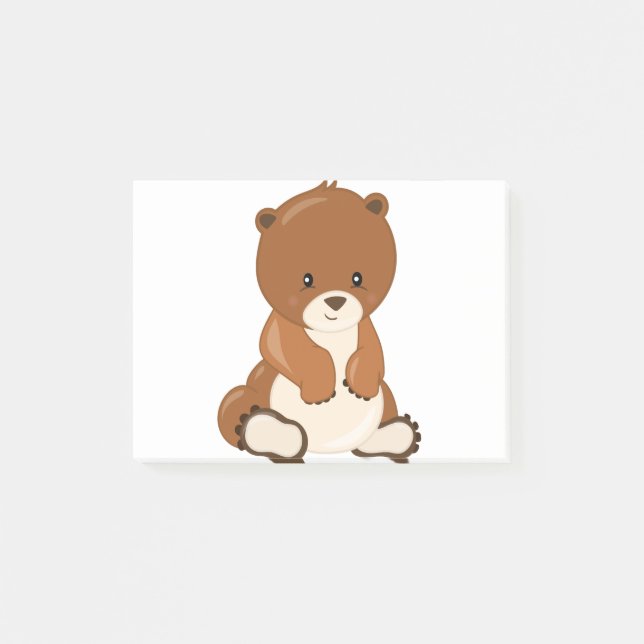 Post-it® Bébé ours (Devant)