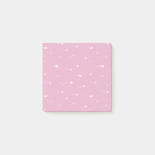 Post-it® Bébé rose drôle Sperm