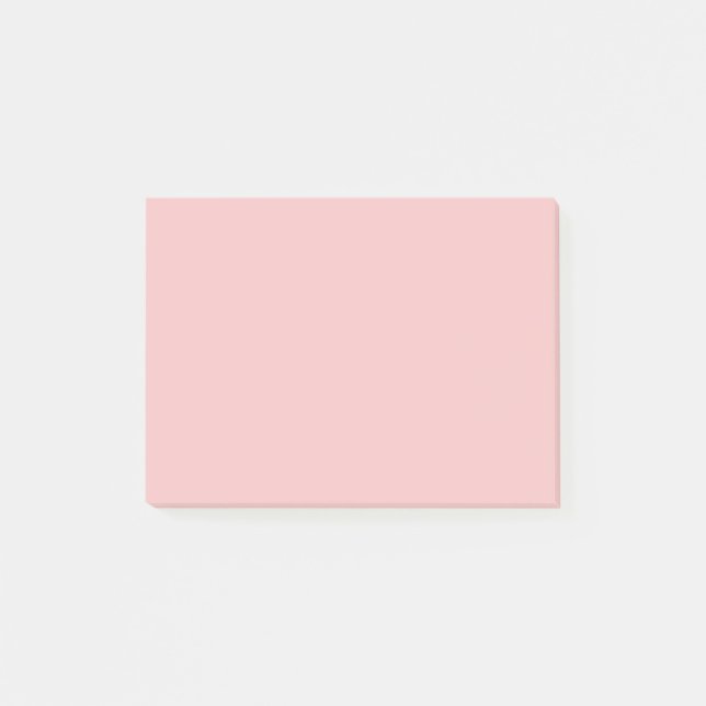 Post-it® Bébé rose haut de gamme une couleur (Devant)