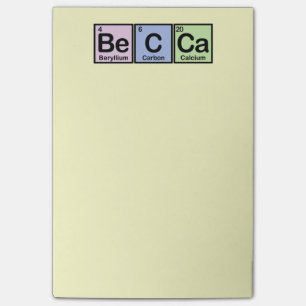 Post-it® Becca a fait des éléments
