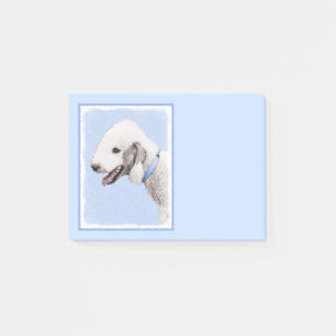 Post-it® Bedlington Terrier Peinture - Art Chien original