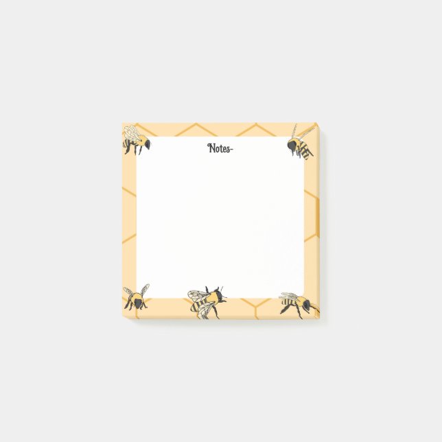Post-it® Bees Honeypeb Bee Farm (Devant)