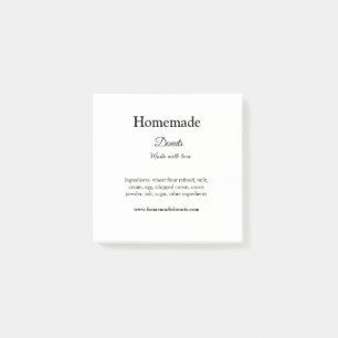 Post-it® beignets faits maison avec amour ajouter site de t