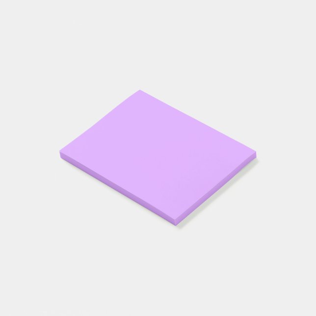 Post-it® Belle couleur solide Lilac (Incliné)