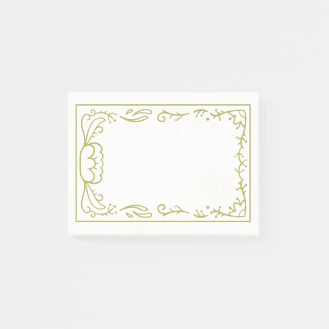 Post-it® Belle et simple conception de cadre (Devant)