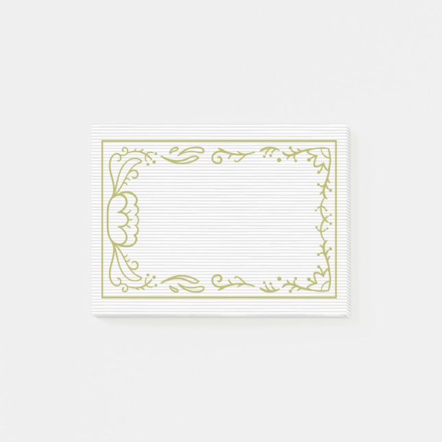 Post-it® Belle et simple conception de cadre (Devant)