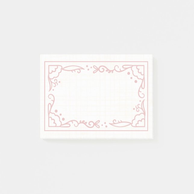 Post-it® Belle et simple conception de cadre (Devant)