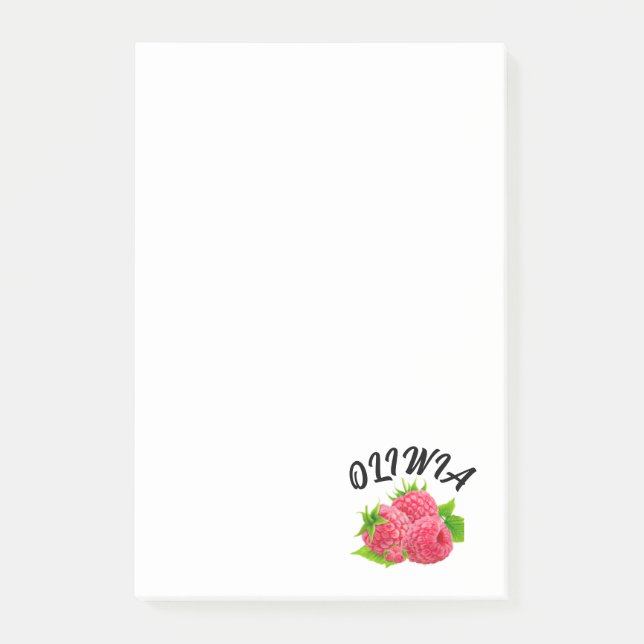 Post-it® Belle framboise Notes personnalisées (Devant)