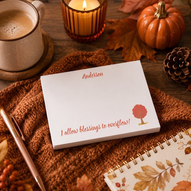 Post-it® Belles Bénédictions d'Automne Inspirées  (Créateur téléchargé)