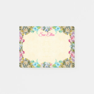 Post-it® Belles fleurs 527 Notes post-it