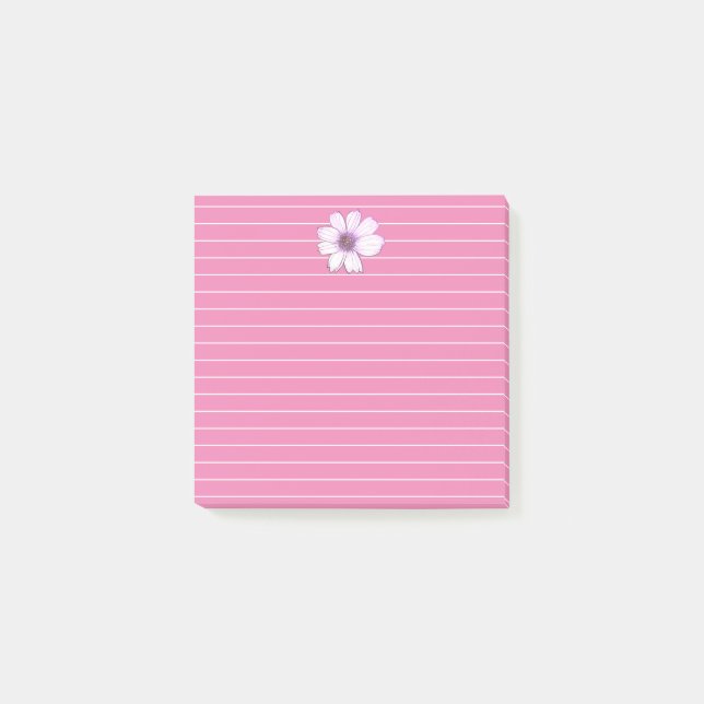 Post-it® Belles notes de post-it aux fleurs (Devant)