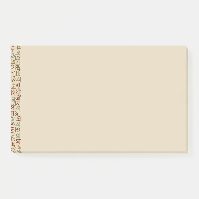 Post-it® Bengali (Devant)