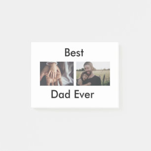 Post-it® best dad ever happy fête des pères ajouter votre p