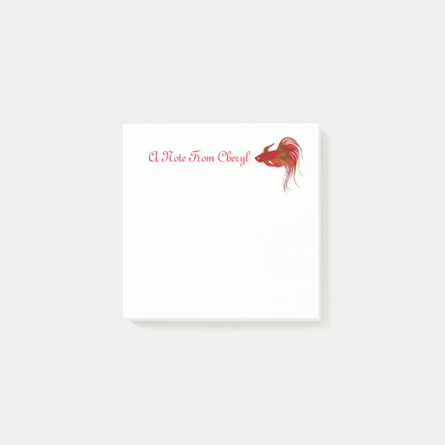Post-it® Betta fish (Devant)