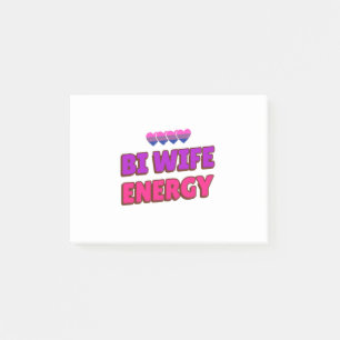 Post-it® Bi Wife Energy