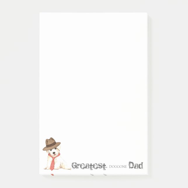 Post-it® Bichon Papa (Devant)