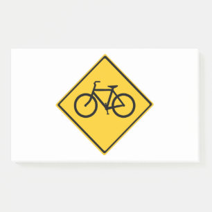 Post-it® Bicyclette pour panneau routier