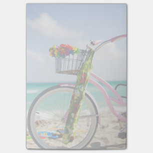 Post-it® Bicyclette sur la plage Miami, la Floride
