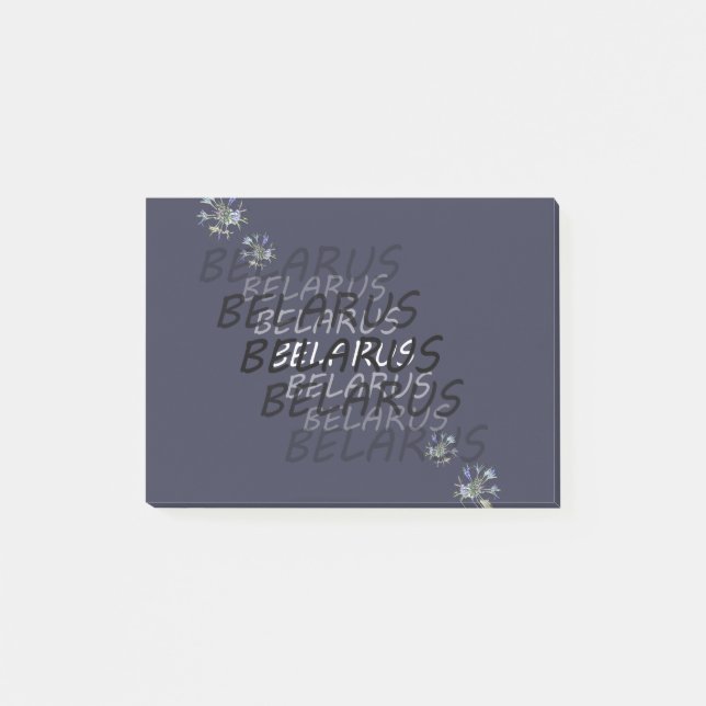 Post-it® Biélorussie Fleur nationale de maïs (Devant)