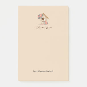 Post-it® Bienvenue Accueil Realtor Félicitations