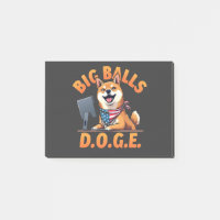 Big Balls Doge Département de l'efficacité du gouv