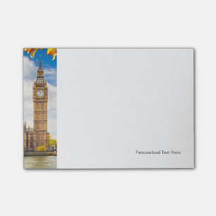 Post-it® Big Ben Avec Feuilles D'Automne, Londres