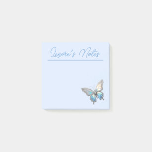 Post-it® Bijoux papillon Opale et argent