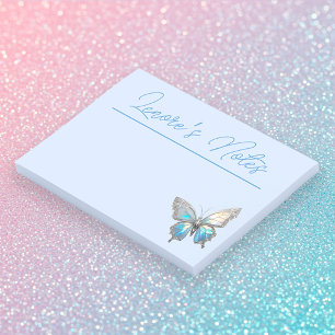 Post-it® Bijoux papillon Opale et argent