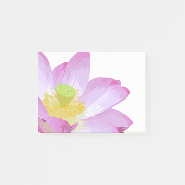 Post-it® billet de fleurs il note (Devant)