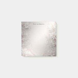 Post-it® Billets floraux d'ivoire blanc