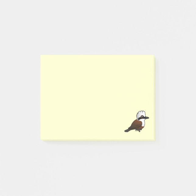 Post-it® Birdorable Laughingthrush Blanc-crêté (Devant)