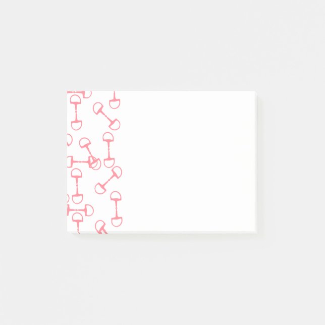 Post-it® Bits équestres roses (Devant)