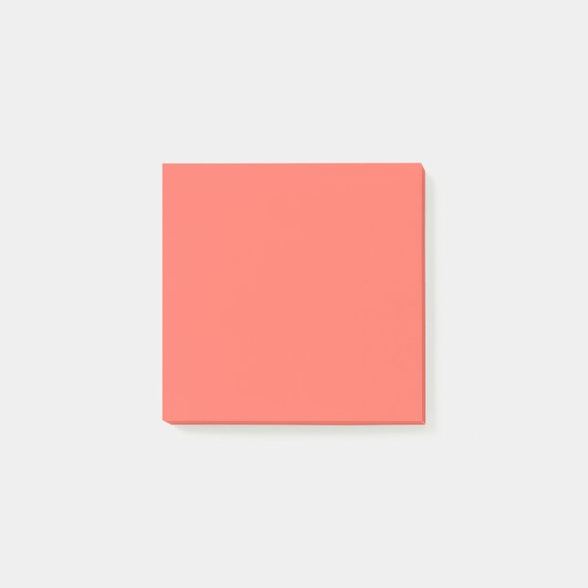 Post-it® Bittersweet Solid Plain (Devant)