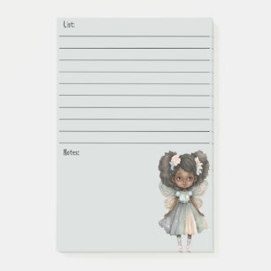 Post-it® Black Fairy Girl Poster