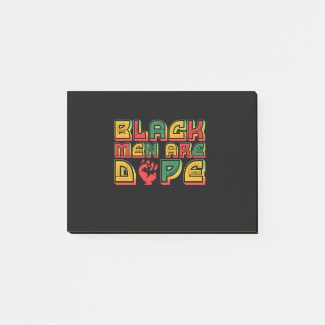 Post-it® black_men_are_dope_01 (Devant)