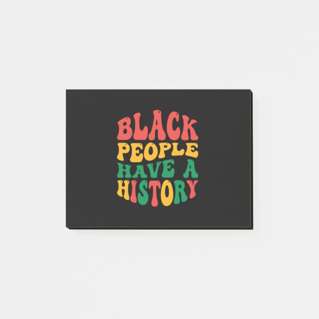 Post-it® black_people_have_a_history_01 (Devant)