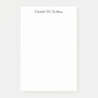 Post-it® Blanc clair minimaliste professionnel moderne
