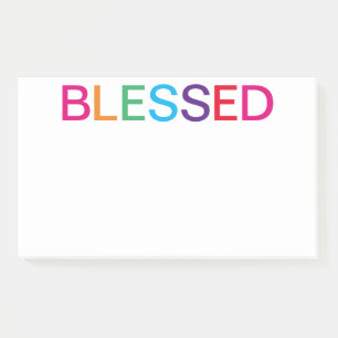 Post-it® Blessé multicolore