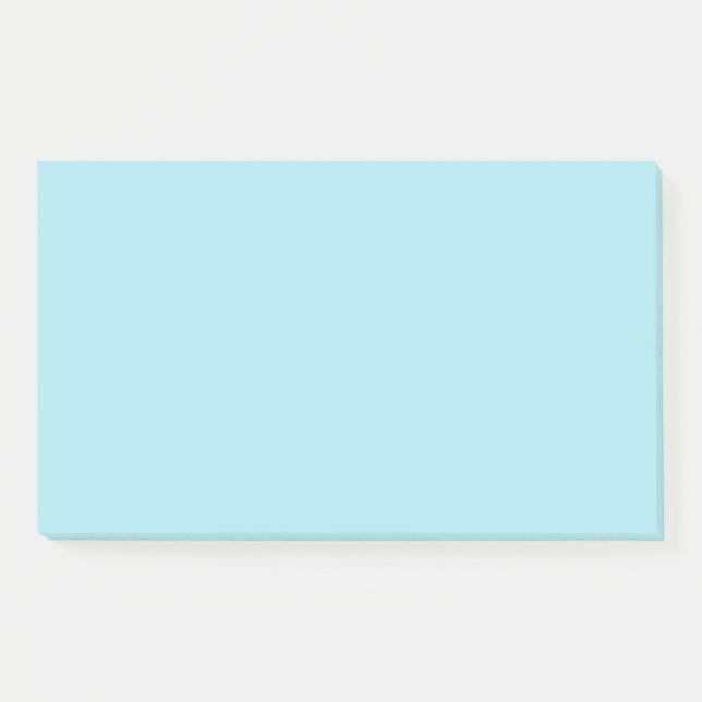 Post-it® Bleu Blizzard (couleur unie)   (Devant)