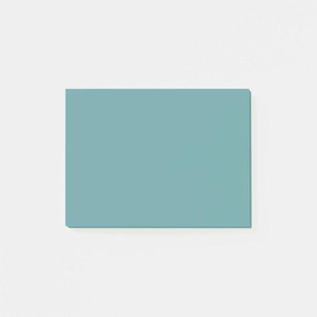 Post-it® Bleu Cadet Uni (Devant)