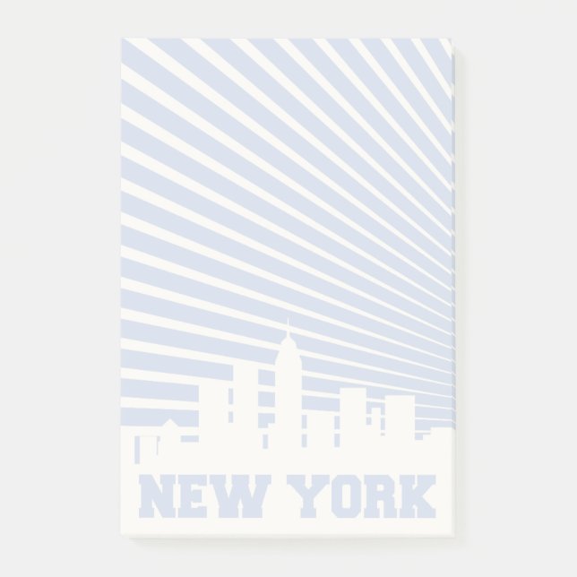 Post-it® Bleu de New York City (Devant)
