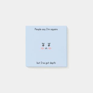 Post-it® Bleu Funny Post-it Notes