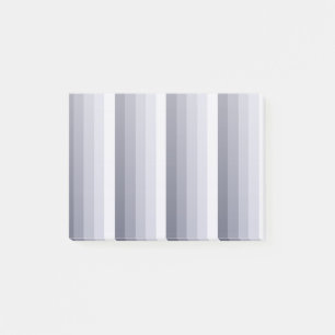 Post-it® Bleu gris rayures